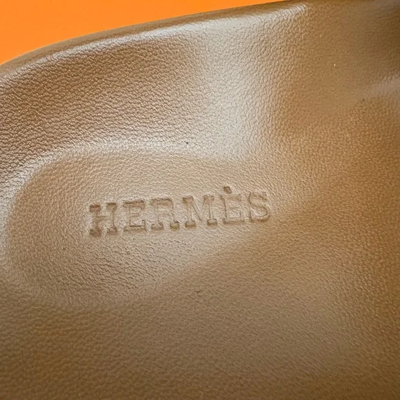 Authentic Hermes takara chypre gold Sandals 36 - Picture 8 of 13